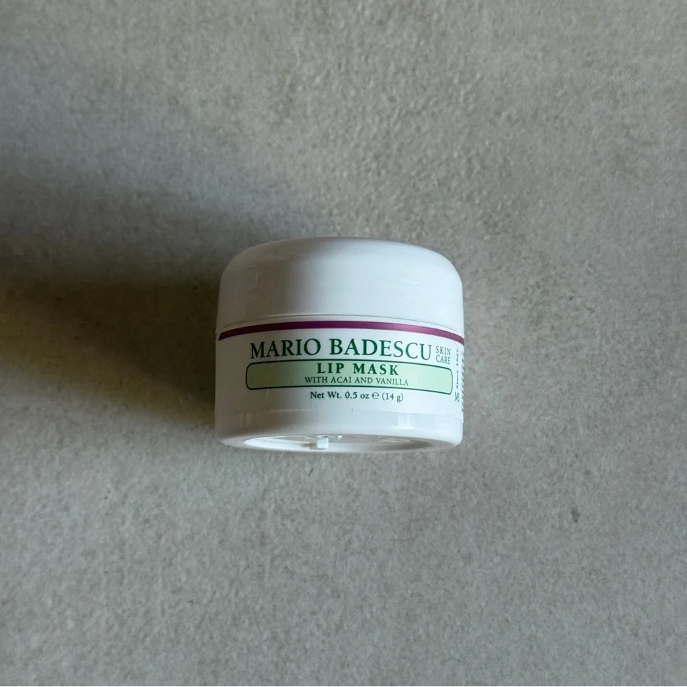 Mario Badescu Lip Mask with Acai and Vanilla 0.5 oz Moisturizing Treatment